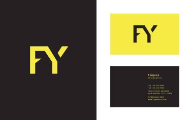 Ortak harf Fy tasarım