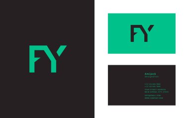 Ortak harf Fy tasarım