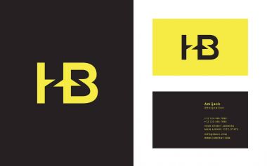 Tasarım ortak harf Hb