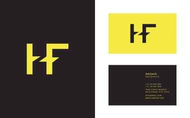 Tasarım ortak harf Hf