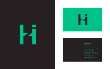 Tasarım ortak harf Hi