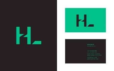 Tasarım ortak harf Hl