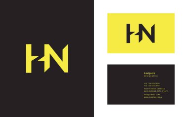 Tasarım ortak harf Hn