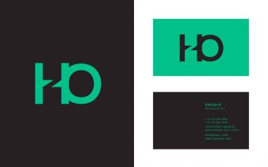 Tasarım ortak harf Ho