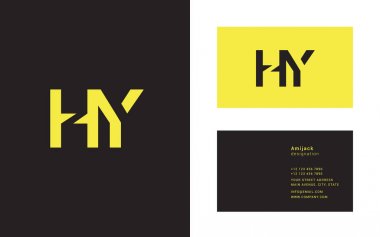 Tasarım ortak harf Hy