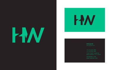 Tasarım ortak harf Hn