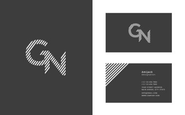 Tasarım ortak harf Gn