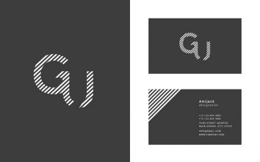 Tasarım ortak harf Gu