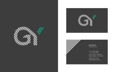 Tasarım ortak harf Gy