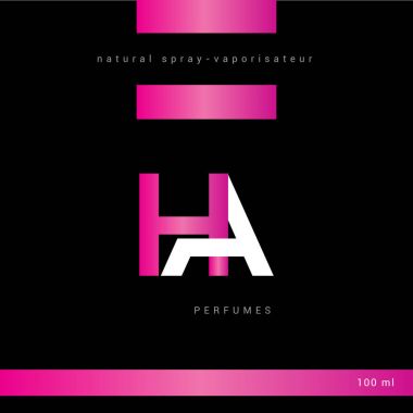Ha harfi logo tasarımı