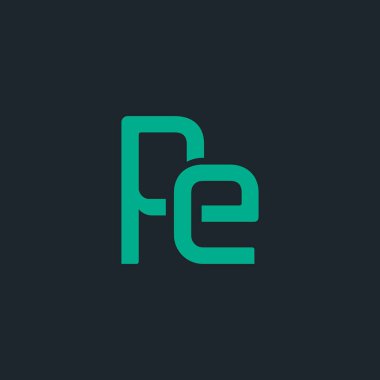 Kart şablonu için ortak harf Pe