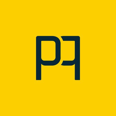 Ortak harfler Pq kartı şablonu için