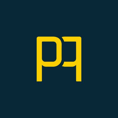 Ortak harfler Pq kartı şablonu için