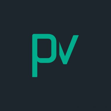 Ortak harfler Pv kartı şablonu için