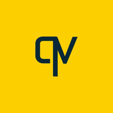 Qv harflerle bağlı logosu