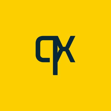 Harflerle Qx bağlı logosu