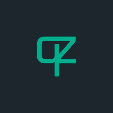 Harflerle Qz bağlı logosu