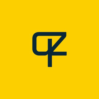 Harflerle Qz bağlı logosu