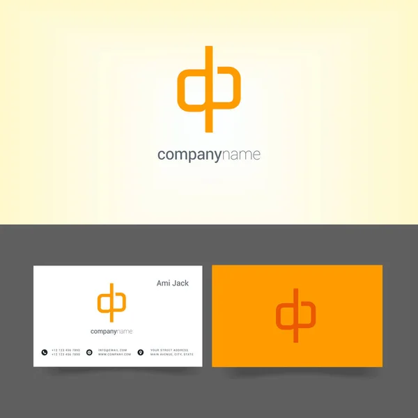 Şirket logo şablonu — Stok Vektör