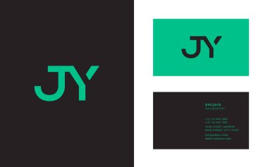 Jy harflerle bağlı logosu