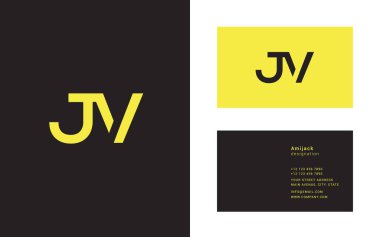 Harfler Jv ile bağlantılı logo