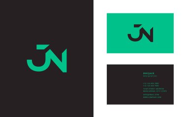 Jn harflerle bağlı logosu