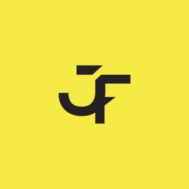 Jf harflerle bağlı logosu