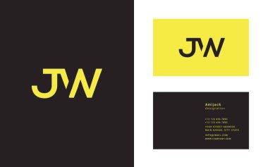 Harfler Jw ile bağlantılı logo