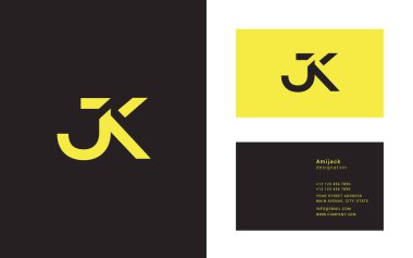 Jk harflerle bağlı logosu