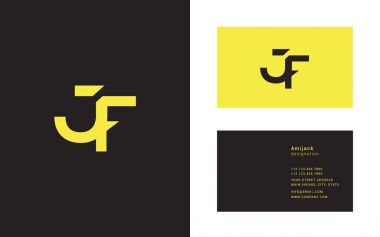 Jf harflerle bağlı logosu