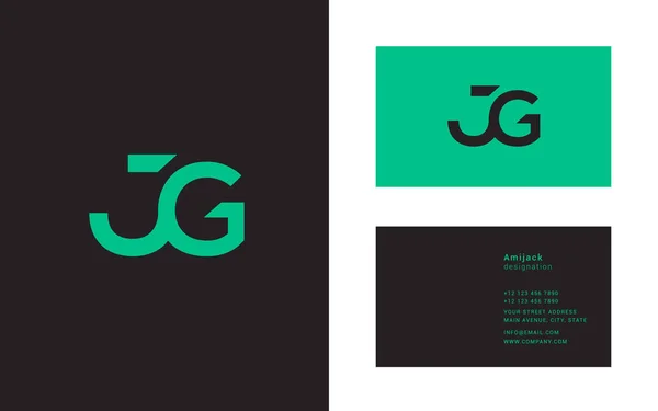 Jg harflerle bağlı logosu