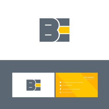 kalın türde logo harfleri ile olmak