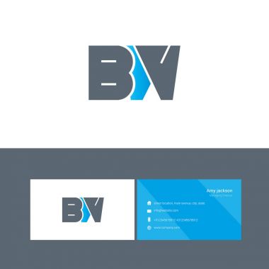 kalın türde logo harflerle Bw