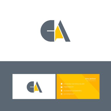 kalın türde logosu ile harf Ca