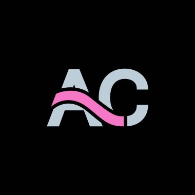 Ac harflerle bağlı logosu
