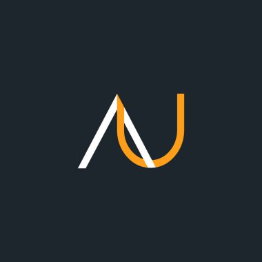 Au harflerle bağlı logosu