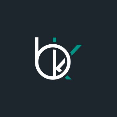 Bk harflerle bağlı logosu
