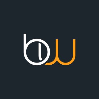 Bw harflerle bağlı logosu