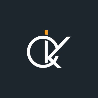 yuvarlak rakam mektup Ck