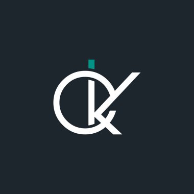 yuvarlak rakam mektup Ck