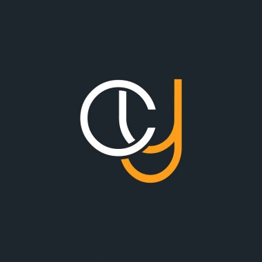 yuvarlak rakam mektup Cy