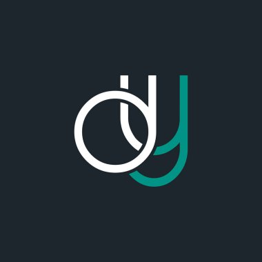 yuvarlak rakam mektup Dy