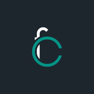 yuvarlak rakam mektup Fc