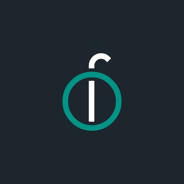 yuvarlak rakam mektup Fo