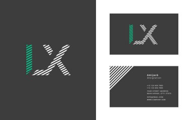 renkli çizgi logo Lx