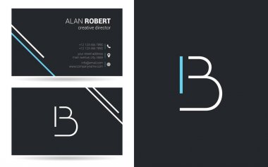 Kontur mektup simgesini B