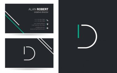 Kontur mektup simgesini D