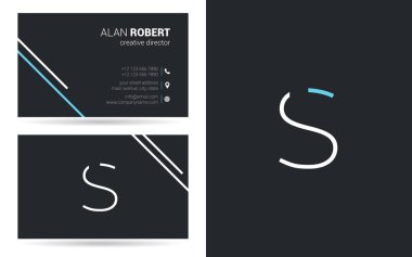 Kontur mektup simgesini S