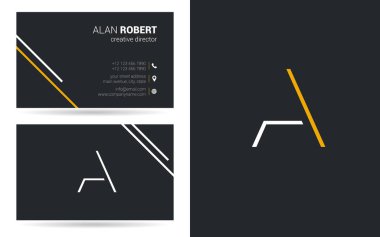 Kontur mektup simgesini A
