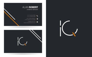 Kontur logo IQ